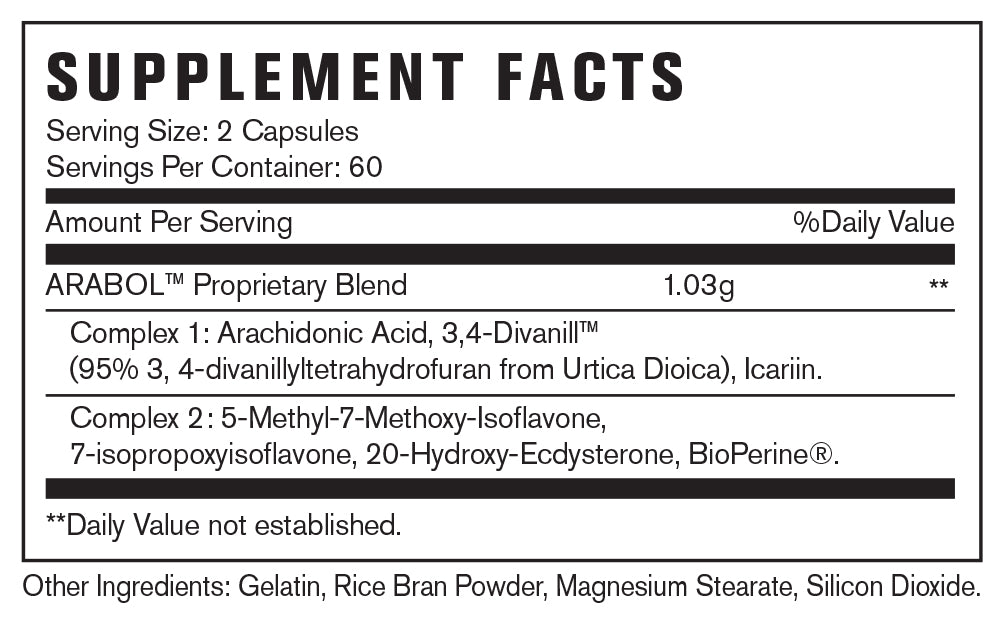 Arabol - 120 Capsules